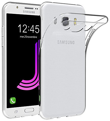 MaiJin Funda para Samsung Galaxy J7 (2016) SM-J710F (5,5 Pulgadas) Resistente a arañazos TPU Cubierta de Delgada Capa de Silicona en la Parte Posterior
