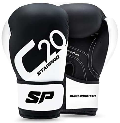 Starpro Boxhandschuhe für Harte Schläge & schnelles K.O. Boxhandschuhe Männer, Boxhandschuhe Damen, Box Handschuh Herren Set, Boxen Sport, Box Training, Box Handschuhe