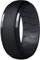 Dookeh Silikonring für Männer, Silikon-Ehering für Männer, Eheringe aus Gummi für Männer (A-Black, 7)