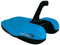Nijdam Bob Schlitten Snowhoover Griff 54 cm Aqua/schwarz Faltbarer Griff Neu