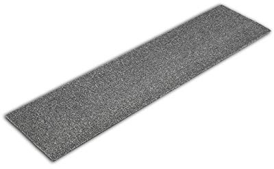 Teppichdielen Walnut | Teppichfliesen schnell und ohne Verkleben verlegbar | Robust & antistatisch | In 3 Farben erhältlich (20 Fliesen | 5 m², Silber)
