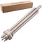 DERNORD 12V 600W DC Submersible Water Heater Element Stainless Steel Heating Element with 1 Inch BSP Thread Fitting Double U Type