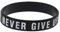 Yushu - Silikon-Armband 'Road To the Dream, Never Give Up', Motivierendes Gummiband für Männer, Elastisches Inspirierendes Armband, Personalisiertes Geschenk