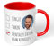 Print Maniacs Mug Gift Christmas Birthday Novelty Celebrity Movies Coffee Tea Present Gift Mentally Dating Ryan Reynolds (Red Fill)