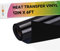 HTVRONT Black Flock HTV-Wärmetransfer-Vinyl, 3,6 x 1,8 m, beflocktes HTV-Vinyl-Rolle für T-Shirts, beflocktes Vinyl zum Aufbügeln, für alle Schneidemaschinen, leicht zu schneiden und zu jäten, Schwarz