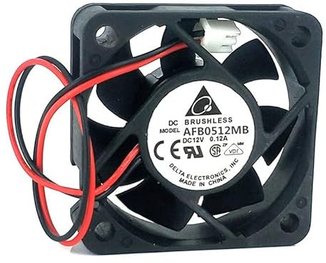 DELTA AFB0512MB DC12V 0.12A 5015 5CM 2-wire 2P motherboard with plug ball cooling fan