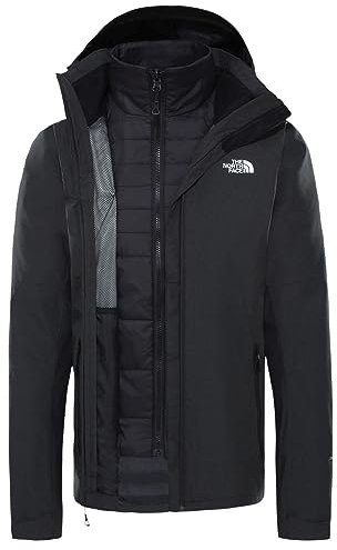 THE NORTH FACE Inlux Triclimate Veste, Black Heather-Black, XL Femme