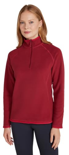 Mountain Warehouse Montana Womens Fleece Jumper | Durable & Lightweight Anti-Pill Ladies Half-Zip Top with Soft Microfleece for Warmth & Comfort, For Winter Layering