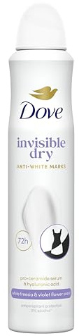 Dove Advanced Care Invisible Dry Anti-Perspirant Aerosol Women's Deodorant Spray with Pro-Ceramide technology for 72 hour protection against sweat and odour 200 ml