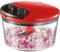 GDL Zwiebelschneider, 600ML Zwiebel Zerkleinerer mit Edelstahlklingen, Multizerkleinerer Gemüseschneider für Gemüse, Obst, Nüsse, Knoblauch, Babynahrung.