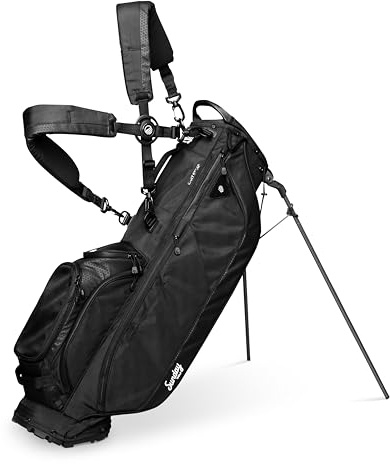 Sunday Golf Ryder Standbag: Leichtes Golfbag, 2,22 kg, mit Wasserdichten Reißverschlüssen, 7 geräumigen Taschen, Das ideale Golf Standbag für bis zu 14 Schläger.