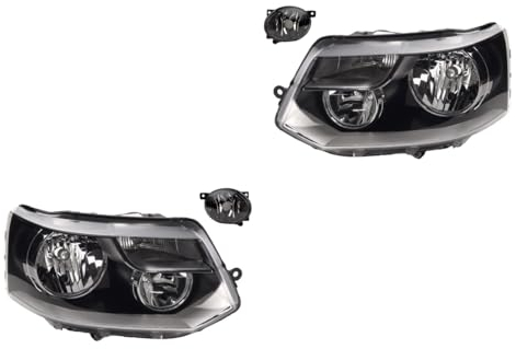 Johns, Scheinwerfer Satz Halogen passend für VW Transporter T5 11/2009 - H7 H15 +Nebel