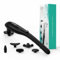 VOYOR-HEALTH Percussion Massagegerät für den gesamten Körper, Handheld Elektro Rückenmassagegerät, Tiefenmassagegerät 5 Massageköpfen, Stufenlos Variable Geschwindigkeit MH560, Schwarz
