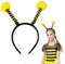 BHGT Karneval Haarreif Biene Kostüm Wespe Haarreif Schwarz Gelb Karneval Kostüm Haarband Party Accessoires Stirnband Haarschmuck Fasching (gelb)
