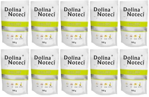 Dolina Noteci Premium Nassfutter für Hunde Gans mit Kartoffeln Glutenfrei 10 x 500g