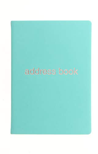 Letts of London Dazzle Adressbuch, A5, Türkis