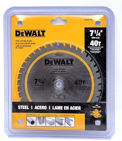7-1/4IN 40T METAL SAW BLADE