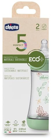 Chicco Flasche P5 Eco Polypropylen 240 ml Medium Silikon