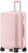 yuweijie Valise Grande Taille · Valise soute · Valise Rigide 100% en Polycarbonate (PC) · 4 Roues · Serrure TSA · Poignée Télescopique Réglable · M-66cm · 65L · Rose