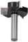 NIZUUONE Bit Router Gambo 12 Mm Precisione 3 Denti Tommio di Superficie a Forma di T - Fit per Macchine per Macchine CNC e per il Taglio