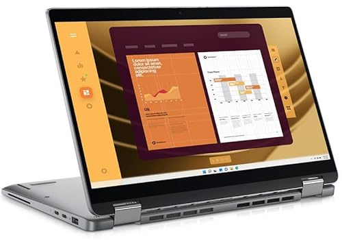 Dell Latitude 13 5350 2-in-1 Laptop, Grey, Intel Core Ultra 5 135U, 32GB RAM, 1TB SSD, 13.3 1920x1080 FHD Touchscreen, 3 YR WTY + EuroPC Warranty Assist, (Renewed)