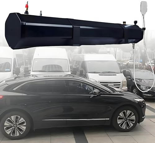 MhWrughts Réservoir d'eau sous Pression pour Toit de Voiture, Douche d'extérieur 18/20/30 L, Douche de Camping Portable avec réservoir d'eau sous Pression, pour Camping et Nettoyage Hors Route,20L
