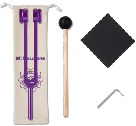 128hz tuning fork purple