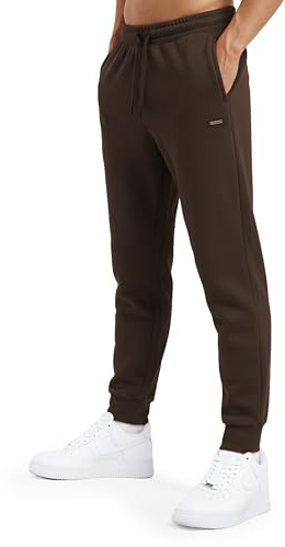 SMILODOX Jogginghose Herren Thilo, Bequeme Sweathose mit elastischem Bund, Bündchen an den Knöcheln, praktischen Seitentaschen, dezentem Logo, Vielseitig tragbare Freizeithose für Alltag & Sport