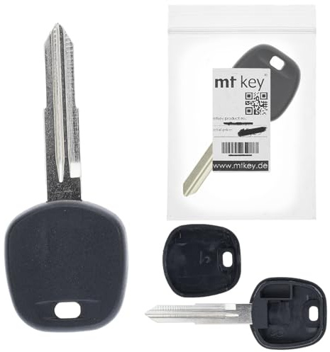 MT KEY Auto Ersatz Schlüssel Rohling TOY41 kompatibel mit Toyota MR2 W3 Echo VIOS Yaris XP10 Starlet P9 Daihatsu Cuore Materia SIRION Trevis Charade Copen FEROZA SIRION YRV