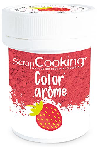 SCRAP COOKING Color 'Arôme Rose/Fraise 10 g