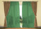 EUROSTYLE Tenda ZANZARIERA Mosquito Rete FITTA con Frange E Anelli Inclusi (150X250CM, Verde)