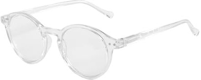 ZENOTTIC Round Blue Light Blocking Glasses, Lightweight Reading Glasses with Anti-Glare Lenses for Men & Women
