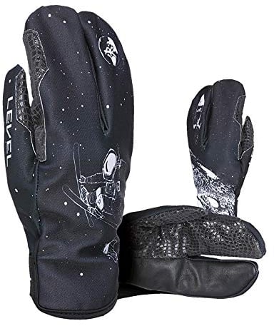 Level Pro Rider Lobster PK Handschuhe für Herren L Schwarz