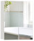 CLIPOP 2 Doors Bathroom Mirror Cabinet, 50 x 60cm Wall Mounted Storage Cabinet with Adjustable Shelves, Double Mirrored Doors Storage Organizer for Bathroom Toilet Washroom