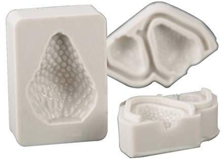 yIFeNG 3 Pezzi/Set Stampo in Silicone Frutta Fragola Fondente Cioccolato Caramelle Torta Stampo Argilla