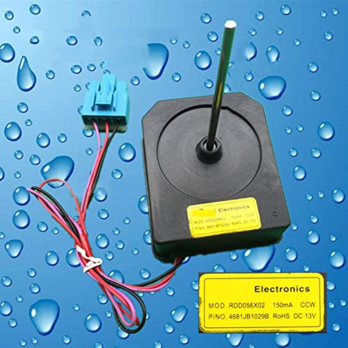 JINGERL 1pcs Fridge Motor Cooling Fan Fit For LG Double-door Refrigerator MOD.RDD056X02 4681JB1029B Replacement Repair Parts