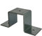Collier de serrage carré pour tube carré, collier de serrage à étrier, collier de serrage carré 20 x 20, 25 x 25, 30 x 30, 40 x 40, 50 x 50, 60 x 60, 70 x 70, 80 x 80, 90 x 90, 100 x 100, galvanisé