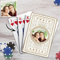 VEELU Personalisierte Pokerkarten mit Foto & Text Anzahl Plastik Wasserdicht Spielkarten mit Bedrucken Bild Kartenspiel mit Erwachsene Familie Freund Kinder Casino