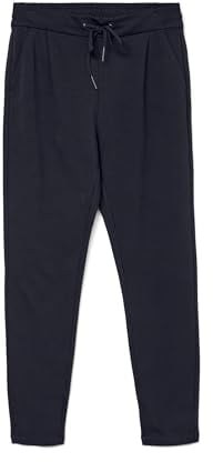 VERO MODA Stoffhose Elegante Stretch Business Pants Lockere Hose mit Kordelzug VMEVA, Farben:Blau-2,Größe Damen:XXL/L30,Z - Länge L30/32/34/36/38:L30