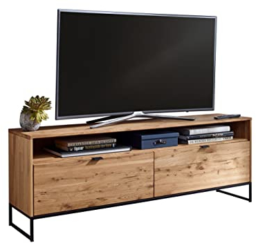 Woodroom Siona TV-Kommode, Eiche massiv geölt, BxHxT 150x57x40 cm