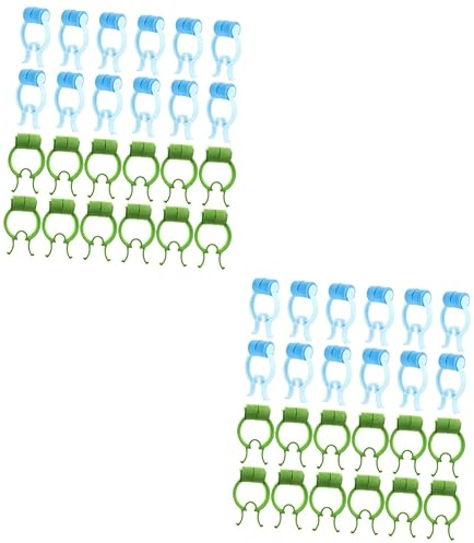 48pezzi Clip Per Naso Per Allenamento Stopper Nasali Per E Sangue Dal Naso Clip Per Fissaggio E Pom Per Viaggi E Uso Quotidiano