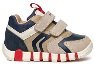 Geox B IUPIDOO Boy D, Zapatillas Bebé-Niños, Beige, 23 EU