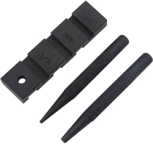 Luxylei Chainsaw Chain Breaker 3pcs Pocket Punch Breaker Chainsaw Chain Breaker and Riveter Chainsaw Bar Repair Kit Chainsaw Chain Repairing Mending Tool