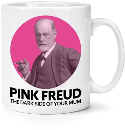 Pink Freud The Dark Side of Your Mum 10oz Mug Cup Parody Sigmund Funny Joke Rude Birthday
