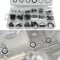 deemars 225PCS O-Ringe-Sortiment-Kit, 18 Größen Dichtungsscheibe aus Nitrilkautschuk, Autozubehör Ringe Waschmaschine Dichtung Sortiment Set für Auto Wasserhahn Druck Sanitär Dichtung Reparatur
