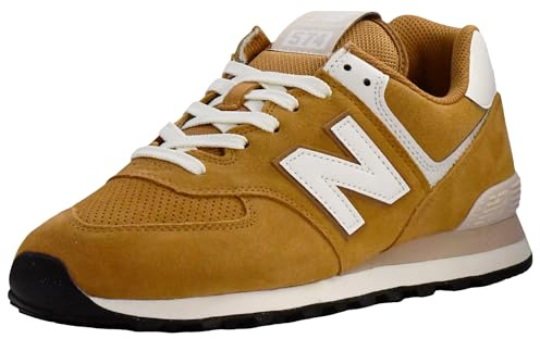 New Balance Unisex-Erwachsene 574 V2 Sneaker, Desert Clay/Sea Salt, 13 Wide Women/11.5 Men