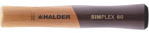 HALDER SIMPLEX-Stiel, für SIMPLEX-Schonhämmer mit Tempergussgehäuse | D=60 mm/Stielausführung=extra kurz | 3244.062