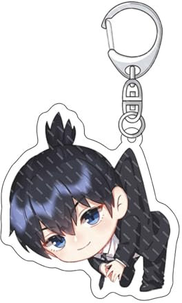 Cute Cartoon Chainsaw Man Keychain Pochita Acrylic Accessories Pendants Creative Bag Decorations