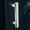 Replacement For Shower Door Handle Stainless Steel Chrome Finish, Suitable for 200mm Hole Centers (202)