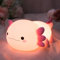 YuanDian Axolotl Nachtlicht, Süßes Axolotl Lampe mit Touch-Steuerung, Dimmbar und 20 Minuten Timer, für Kinderzimmer, Nachttischlampe für Frauen, Teenager, Mädchen, Babies